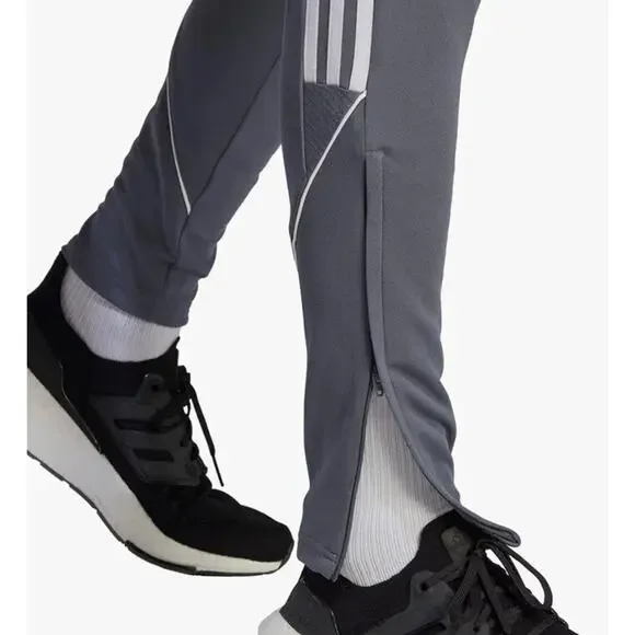 NEW Adidas Men's Medium-Tall Tiro 23 League Pants MT Onix Grey White IB8478-270 - Picture 5 of 5